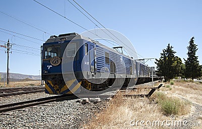 The luxury Blue Train South Africa Editorial Stock Photo