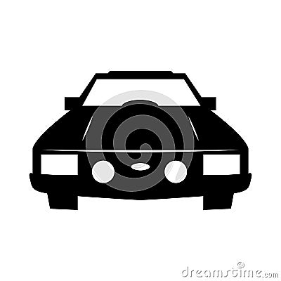 Luxury car sedan Vector Illustration