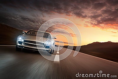 Luxury car Stock Photo