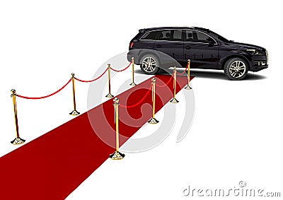 Luxury Crossover Stock Photo