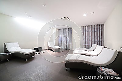 Luxury european spa room Stock Photo