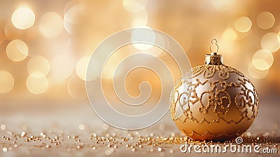 luxury gold ornament background Cartoon Illustration