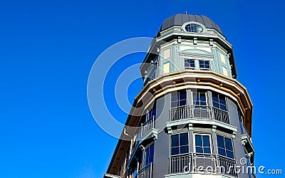 Luxury High Rise Condo or Apartment Building Stock Photo