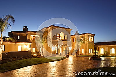 Luxury Home Stock Photo