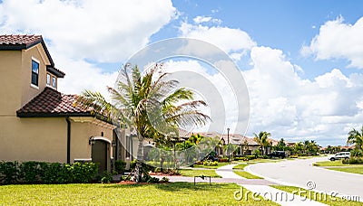 Luxury homes for sale in Southwest Florida Stock Photo