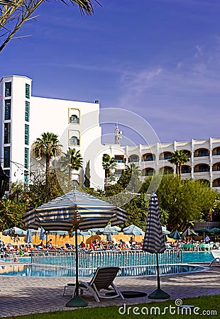 Luxury hotel Stock Photo