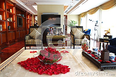 Luxury hotel in guangzhou Stock Photo