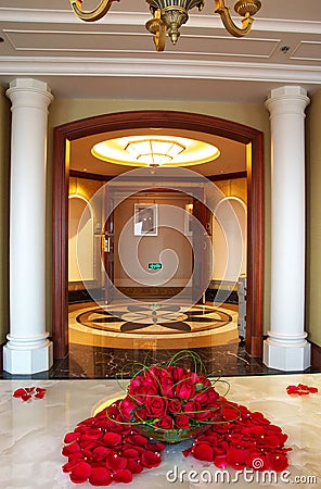 Luxury hotel in guangzhou Stock Photo