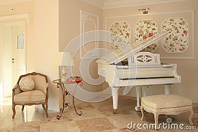 Luxury hotel interior Stock Photo