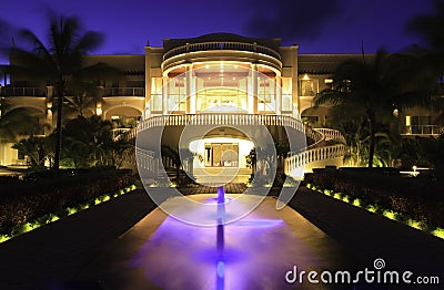 Luxury hotel Stock Photo