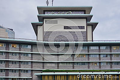 The luxury Hotel Okura in Tokyo, Japan Editorial Stock Photo