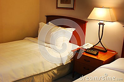 Luxury Hotel Room Stock Photo