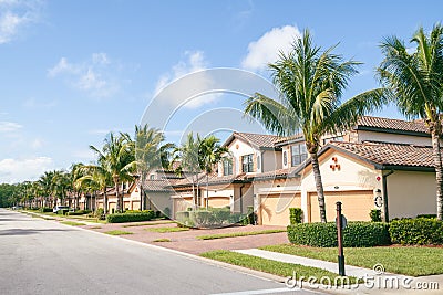 Luxury housing for sale in Bonita Springs, Florida Stock Photo