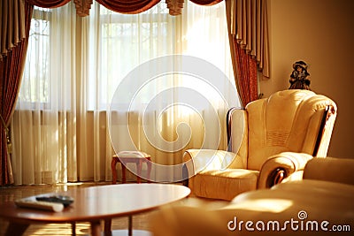 Luxury interior Stock Photo