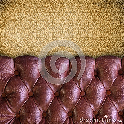 Luxury leather Stock Photo