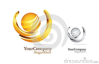 Luxury logo editable vector design Vector Illustration