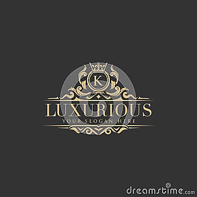 Luxury Logo Vectors Stock Photo