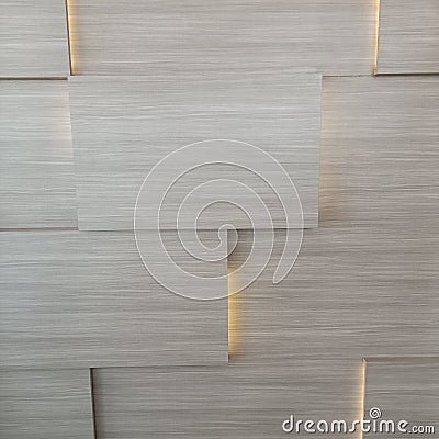 Luxury metal wall with light and shadow. Background texture Stock Photo