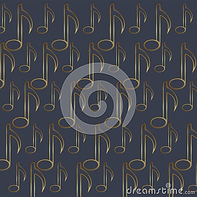 luxury music symbol background, icon, vector musical elements design, vector illustration Cartoon Illustration