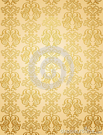 Luxury ornamental pattern Vector Illustration