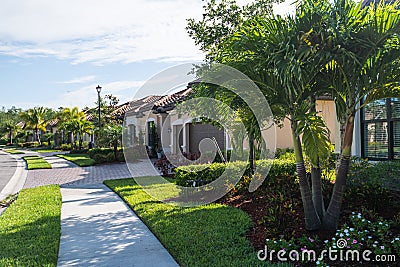 Luxury real estate, with extremely high prices in South Florida Stock Photo