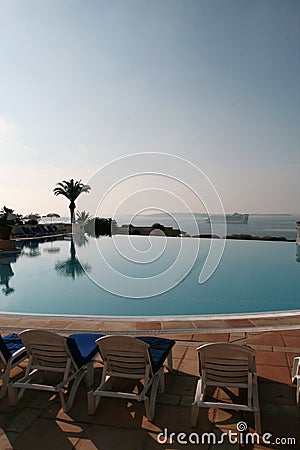 Luxury resort Stock Photo