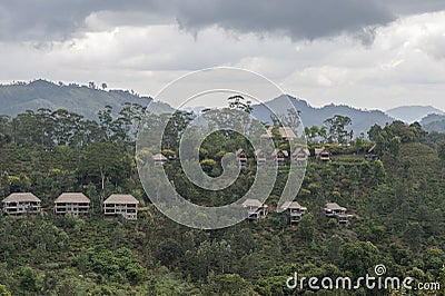 Luxury resort Ella Sri Lanka Editorial Stock Photo