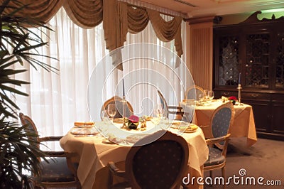 Luxury Restaurant Stock Photo