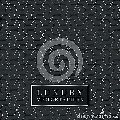 Luxury seamless geometric pattern - grid gradient texture. Vector Illustration