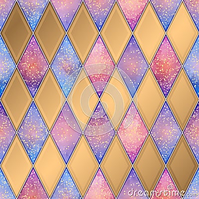 Luxury seamless pattern Vector Illustration