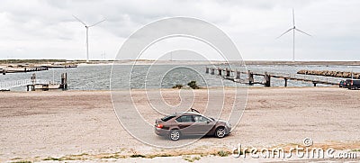 Luxury Skoda car parked in the bay Editorial Stock Photo