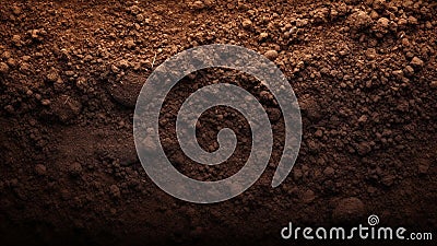 Luxury Soil Texture Enhance Your Garden's Elegance Stock Photo