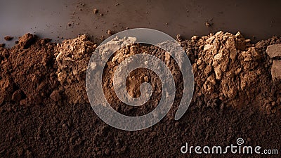 Luxury Soil Texture Enhance Your Garden's Elegance Stock Photo