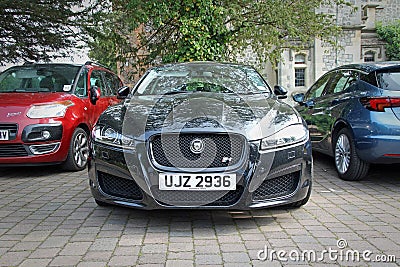 Luxury sports jaguar Editorial Stock Photo