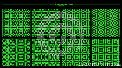 Luxury square and triangle seamless pattern. Modern basic shape pattern design. Vector Illustration