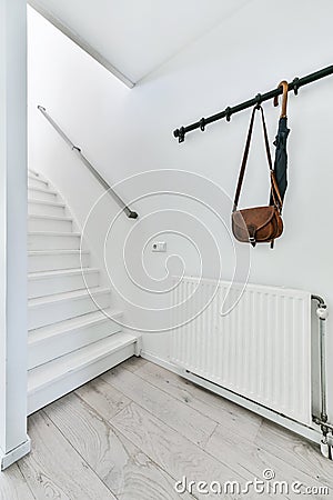 Luxury staircase hall Stock Photo