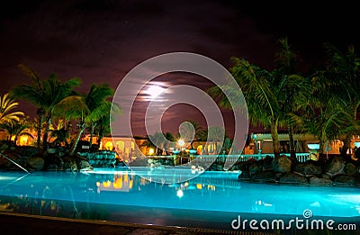 Luxury vacation resort Stock Photo