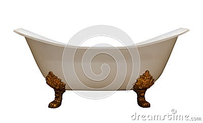 Luxury vintage bathtub Stock Photo