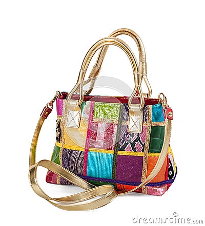 Luxury women handbag Stock Photo