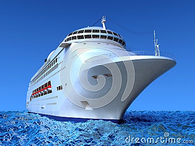 Luxury Yacht Stock Photo