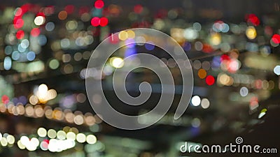 Luzes da noite de Londres, fundo do borrão feito do assoalho 32 do arranha-céus de Londres filme Luzes da noite de Londres, fundo do borrão feito do assoalho 32 do arranha-céus de Londres filme