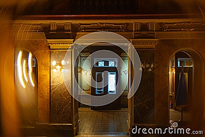 Lviv National Opera interior Editorial Stock Photo