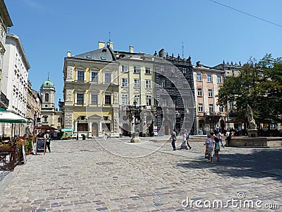 Ukraine, Lviv Editorial Stock Photo