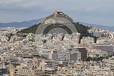 Lycabettus hill, Athens, Greece Stock Photo