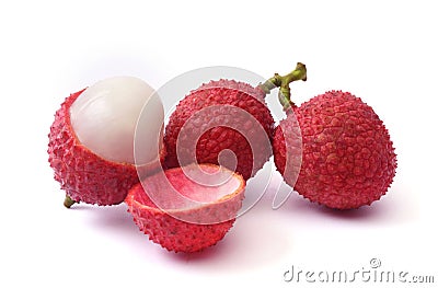 Lychee fruit Stock Photo