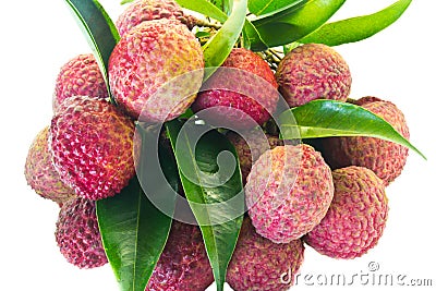 Lychee Fruit. Stock Photo