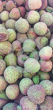 Lychees Fruit Stock Photo