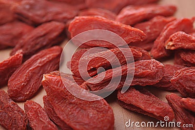 Lycium--a traditional chinese medicine Stock Photo