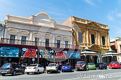 Lydiard Street in Ballarat Australia Editorial Stock Photo