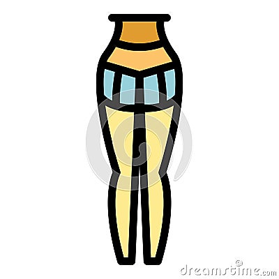 Lymph stockings icon vector flat Vector Illustration